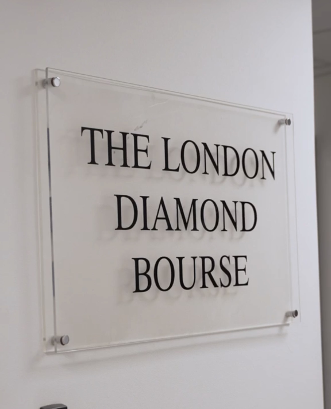 Inside the London Diamond Bourse at 100 Hatton Garden